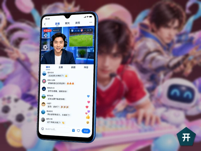 安装开云客户端,把球场装进手机里